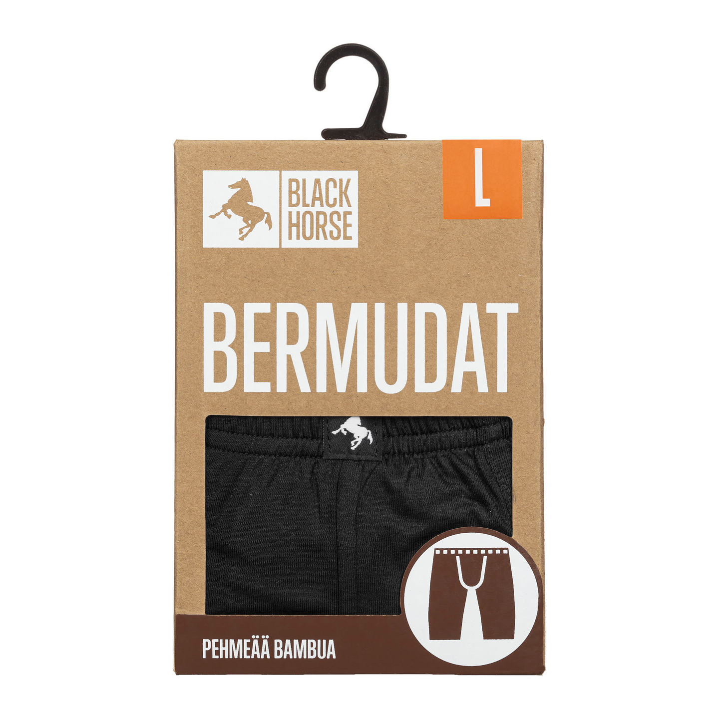 Black Horse I52743 Bambu bermudat