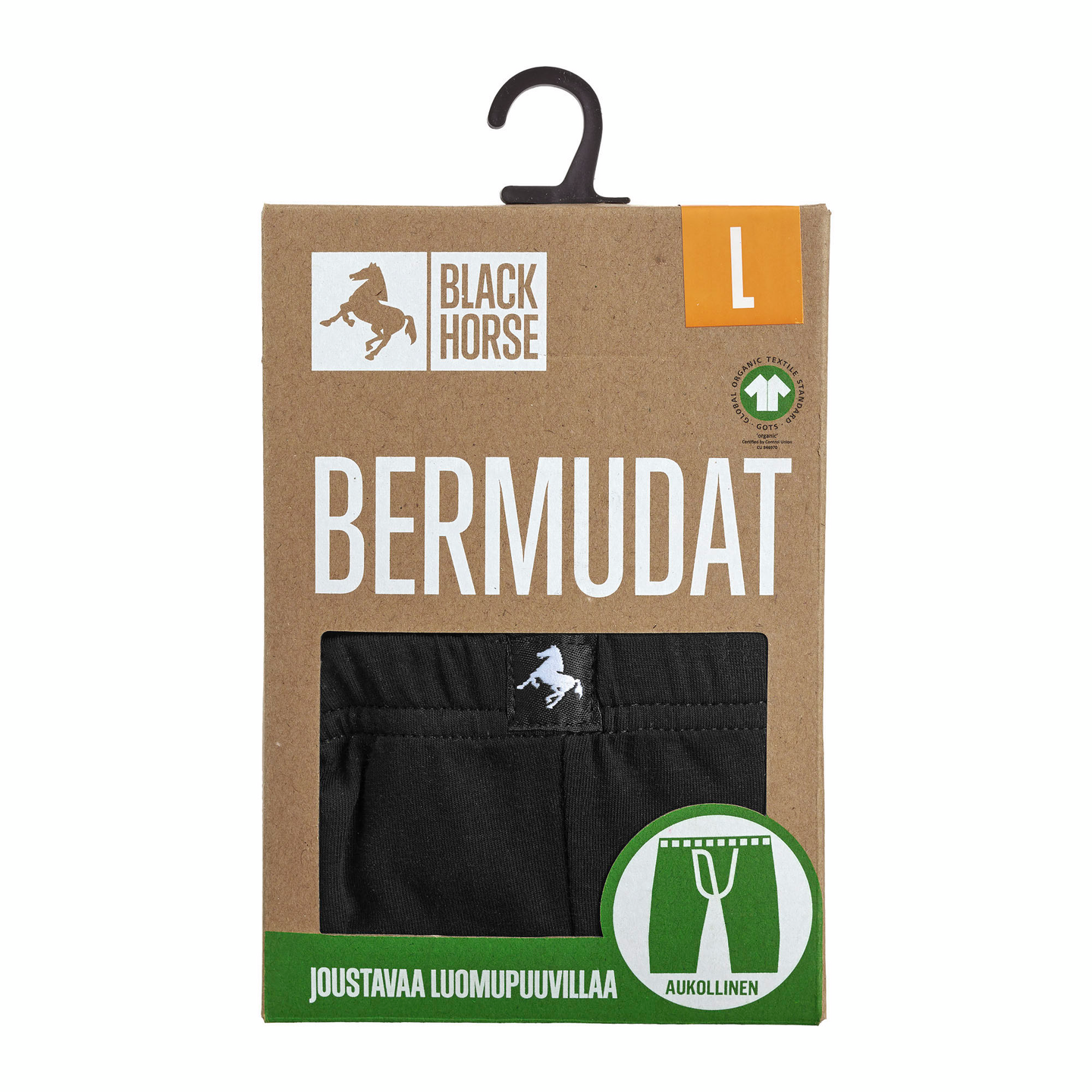 Black Horse I52788 Basic bermudat