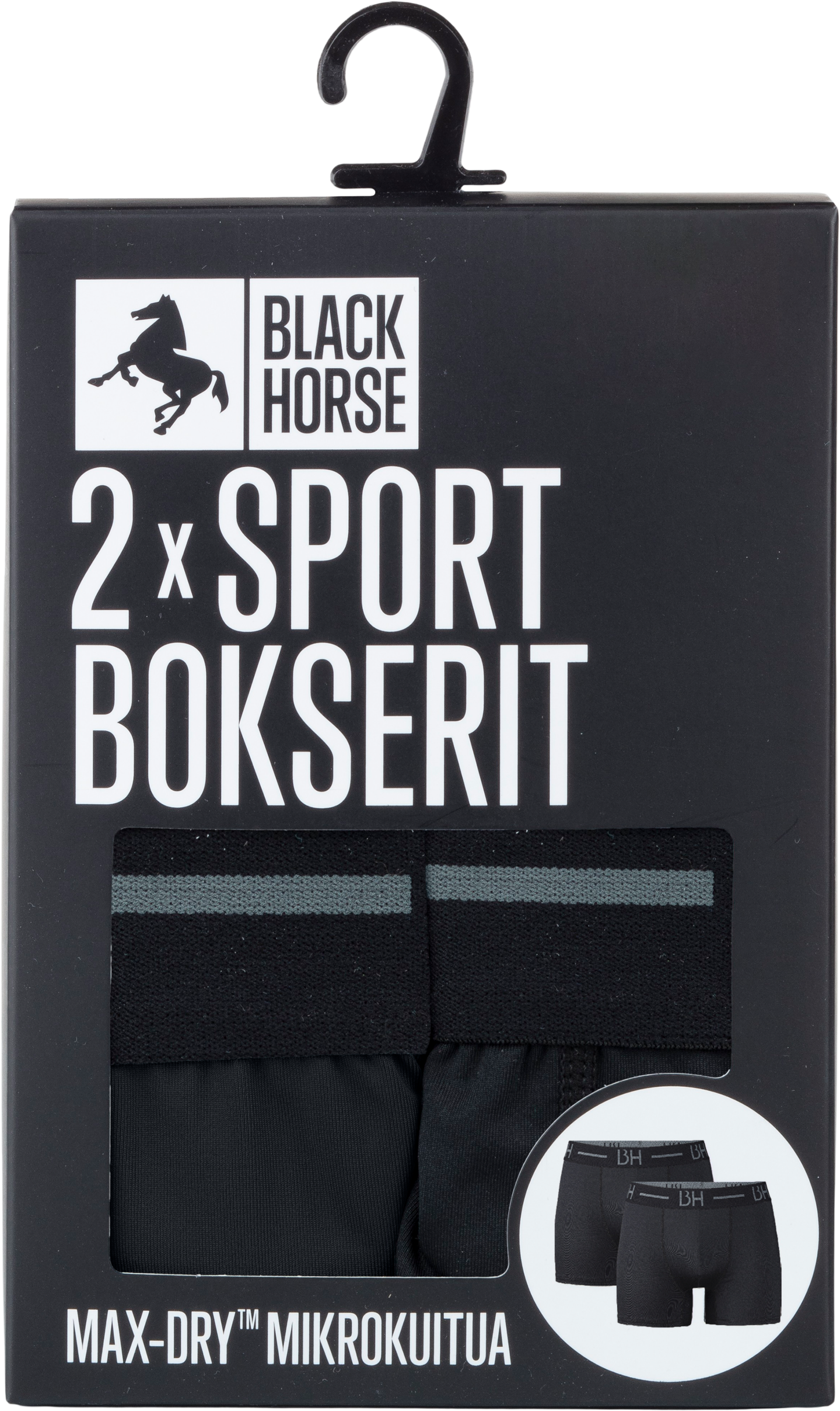 Black Horse Sport I182 bokserit 2kpl/pkt
