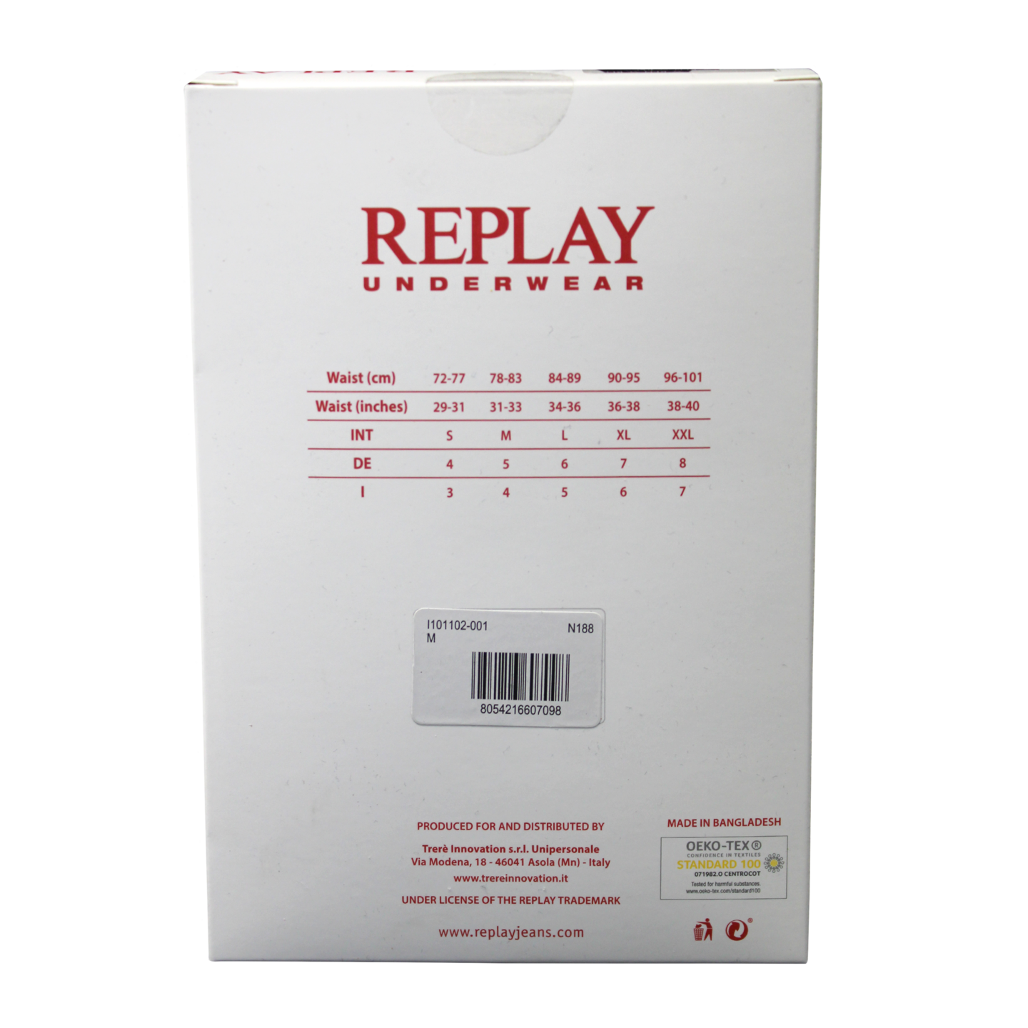 Replay bokserit 3kpl/pkt