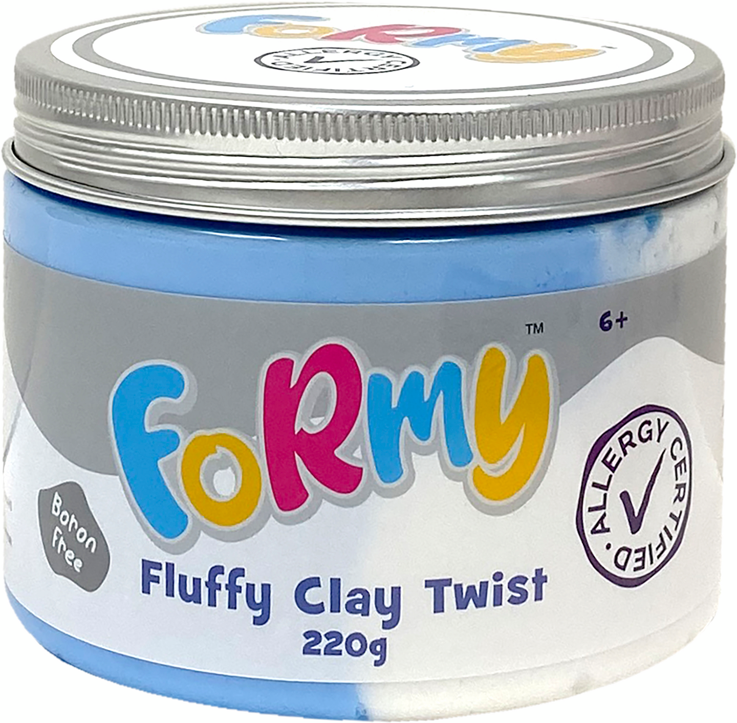 FoRmy Fluffy Clay Twist -savi 220g