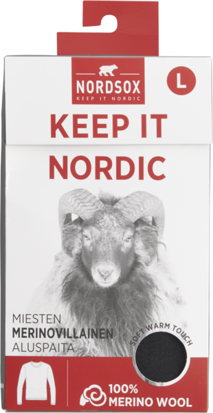 Nordsox merino paita BU213