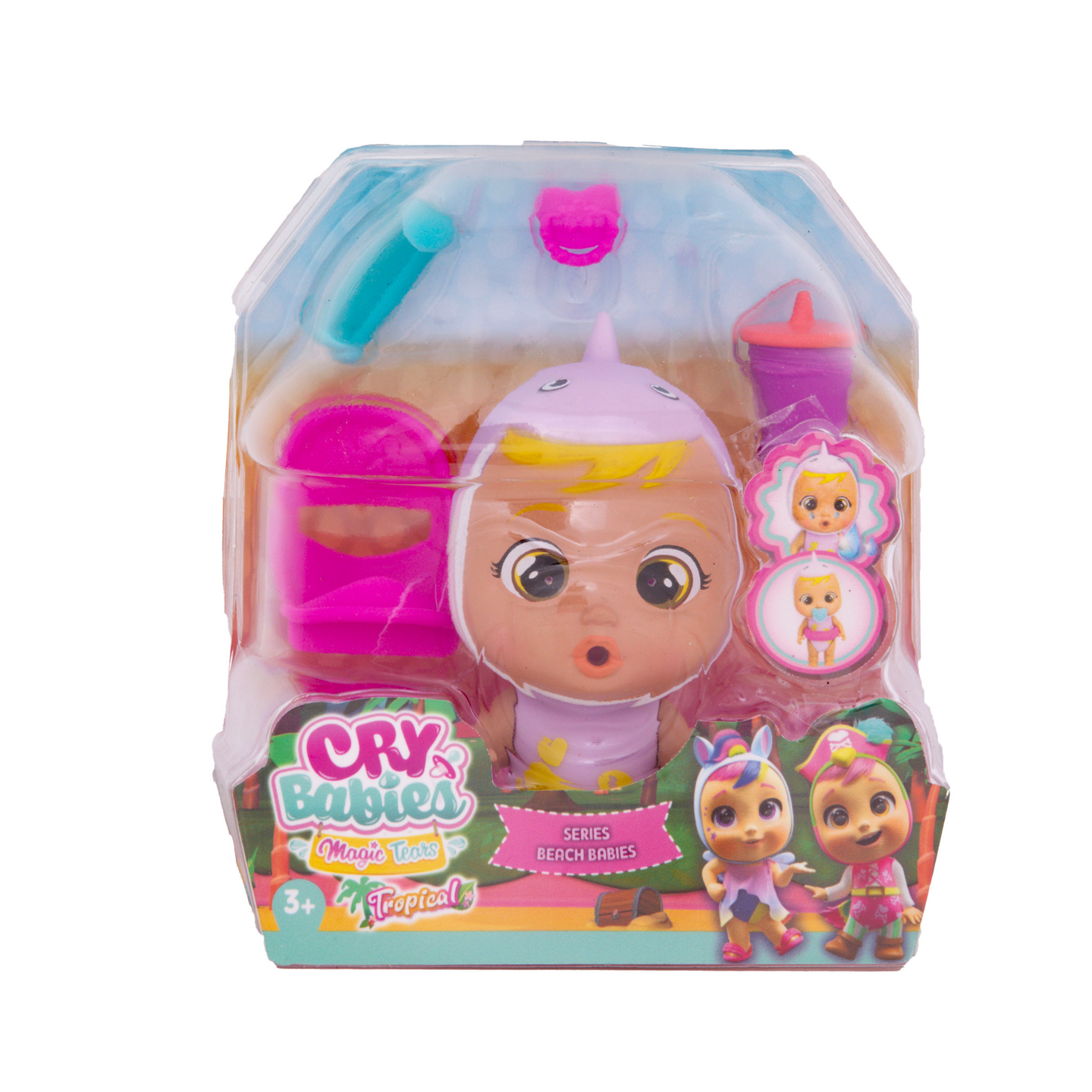Cry Babies Magic Tears Tropical -pikkunukke