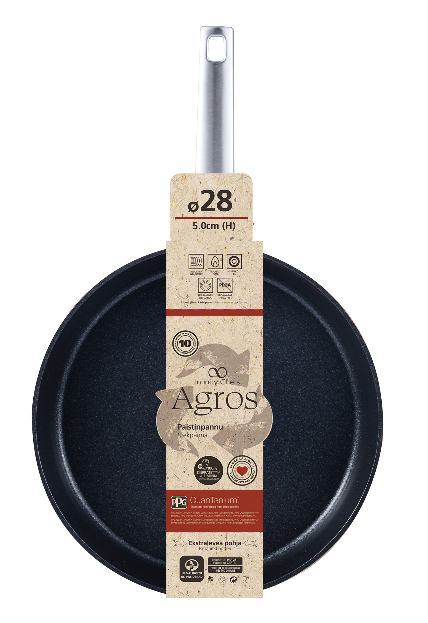 Infinity Chefs Agros paistinpannu 28 cm