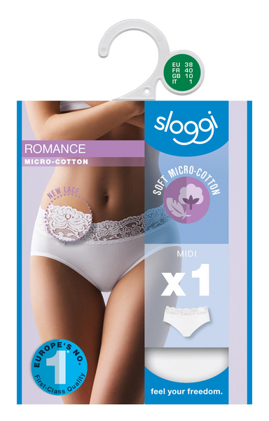 Sloggi Romance H Midi alushousut