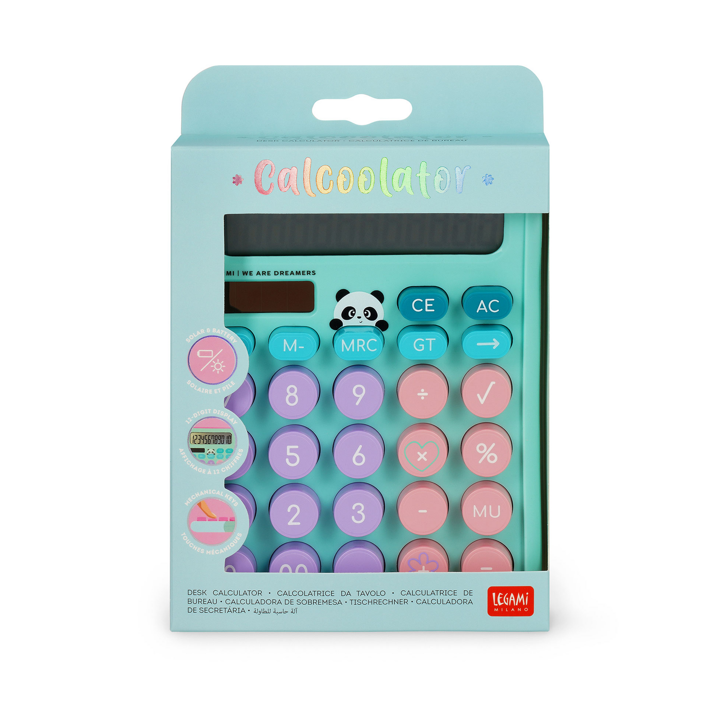 Legami taskulaskin panda