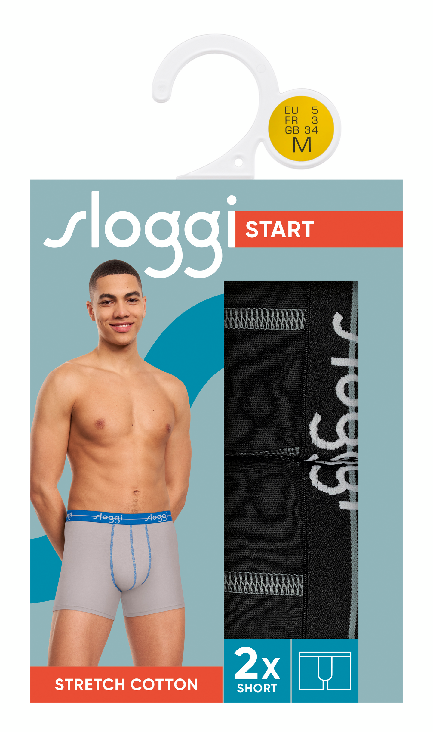 Sloggi Men Start lyhyet bokserit 2kpl/pkt