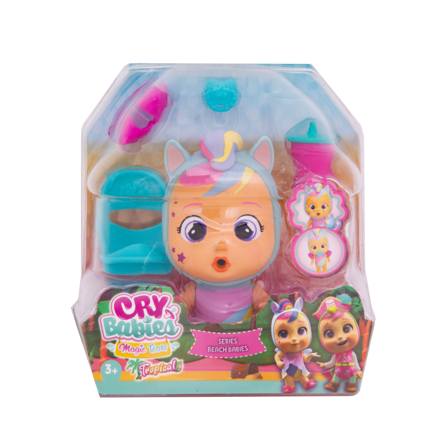 Cry Babies Magic Tears Tropical -pikkunukke
