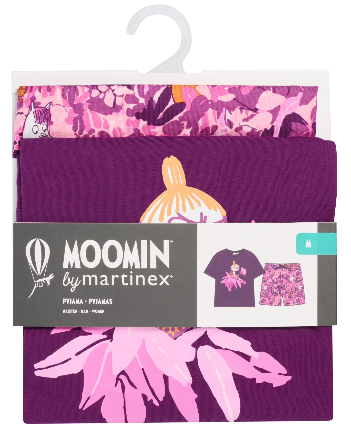 Muumi Lehtevä shortsipyjama