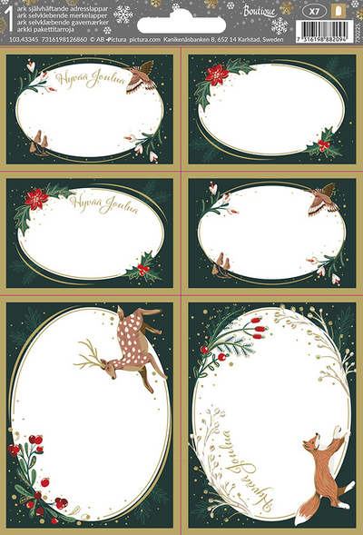 A5 Pakettitarra 1 arkki