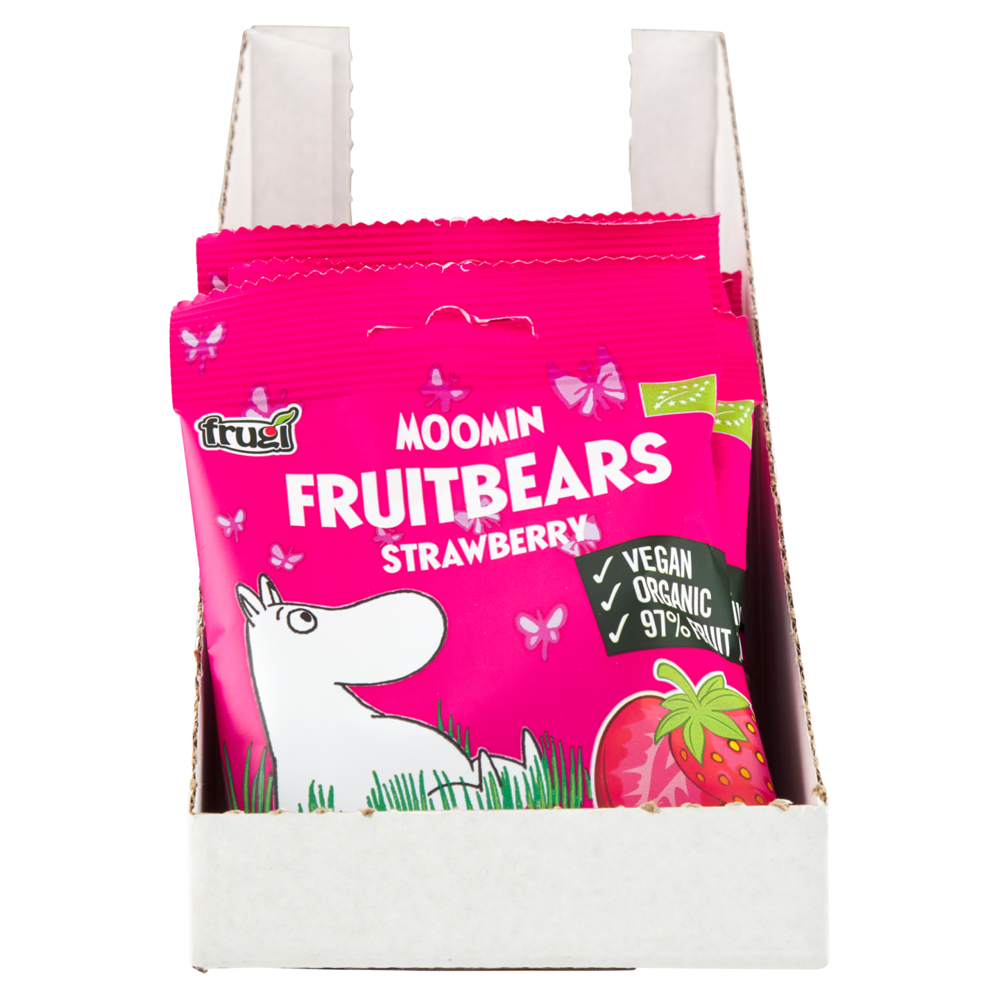 Moomin Fruit Bears 40g mansikka luomu