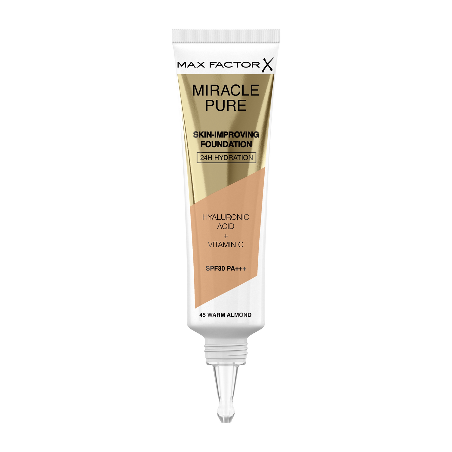 Max Factor Miracle Pure Foundation 45 Warm Almond meikkivoide 30 ml
