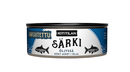 Kotitilan savusärki öljyssä 210g