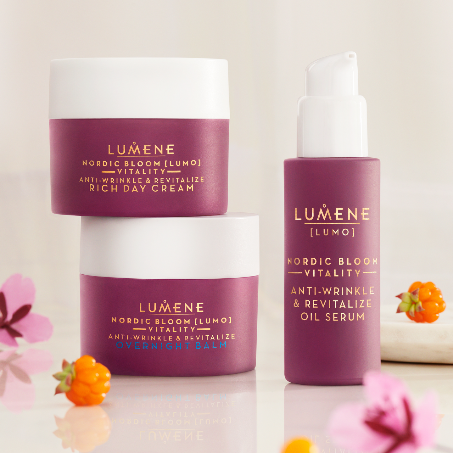 Lumene LUMO Vitality Silottava & elvyttävä öljyseerumi 30 ml