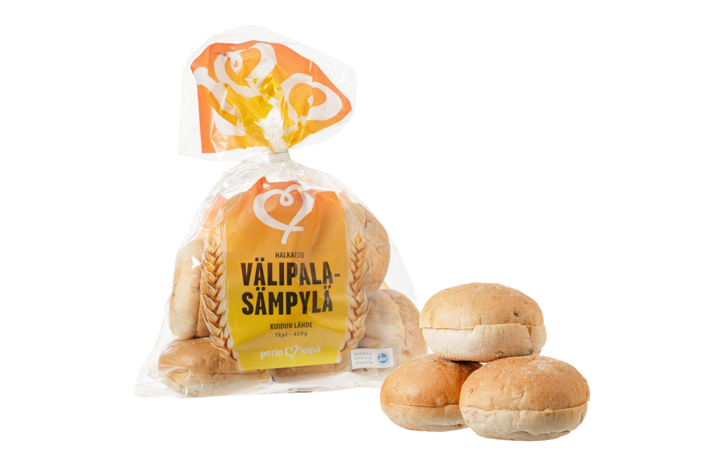 Porin Leipä Välipalasämpylä 7 kpl/420g