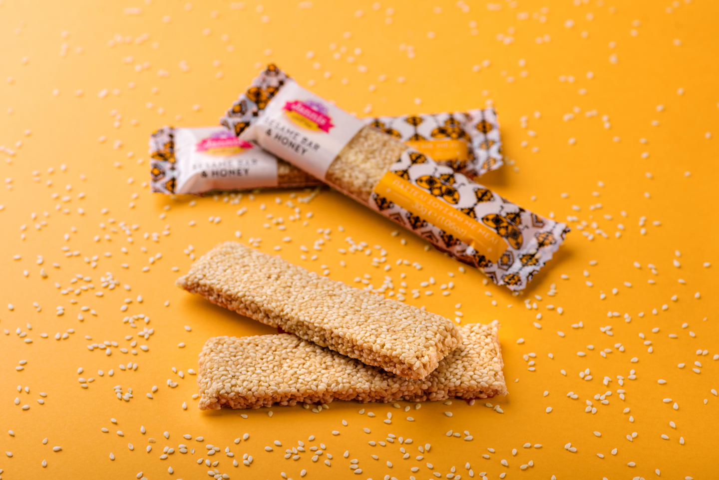 Jannis seesam & hunaja -levy 30 g