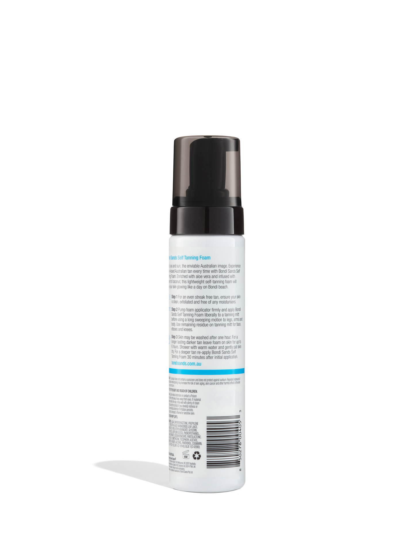 Bondi Sands itseruskettava vaahto Self Tanning Foam Light/Medium 200ml