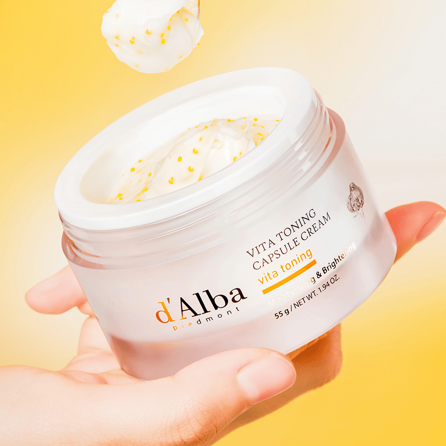 d'Alba Vita Toning Capsule kasvovoide 55g