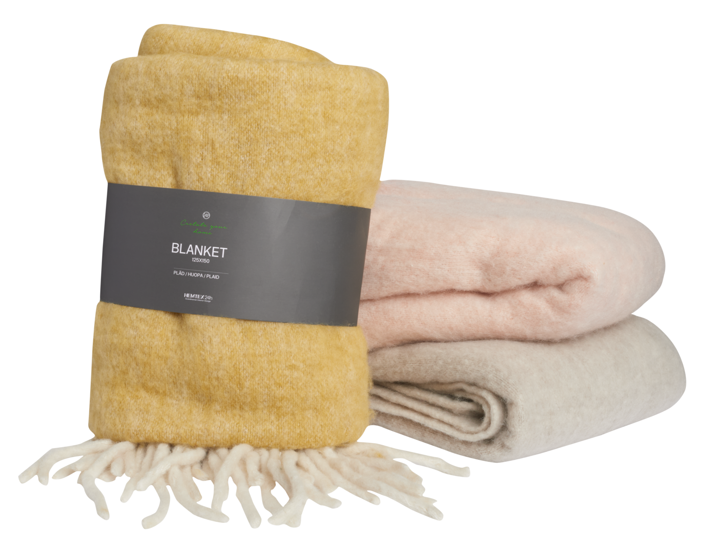 Hemtex 24h Sage huopa 125x150 cm beige