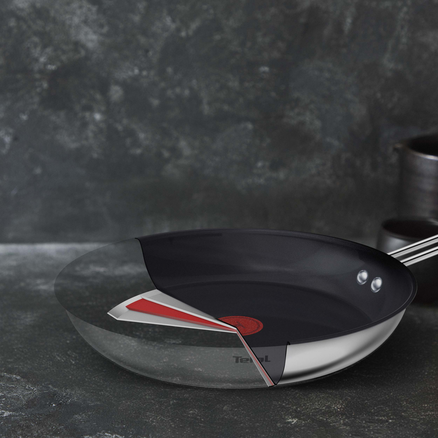 Tefal Nordica wokpannu 28 cm