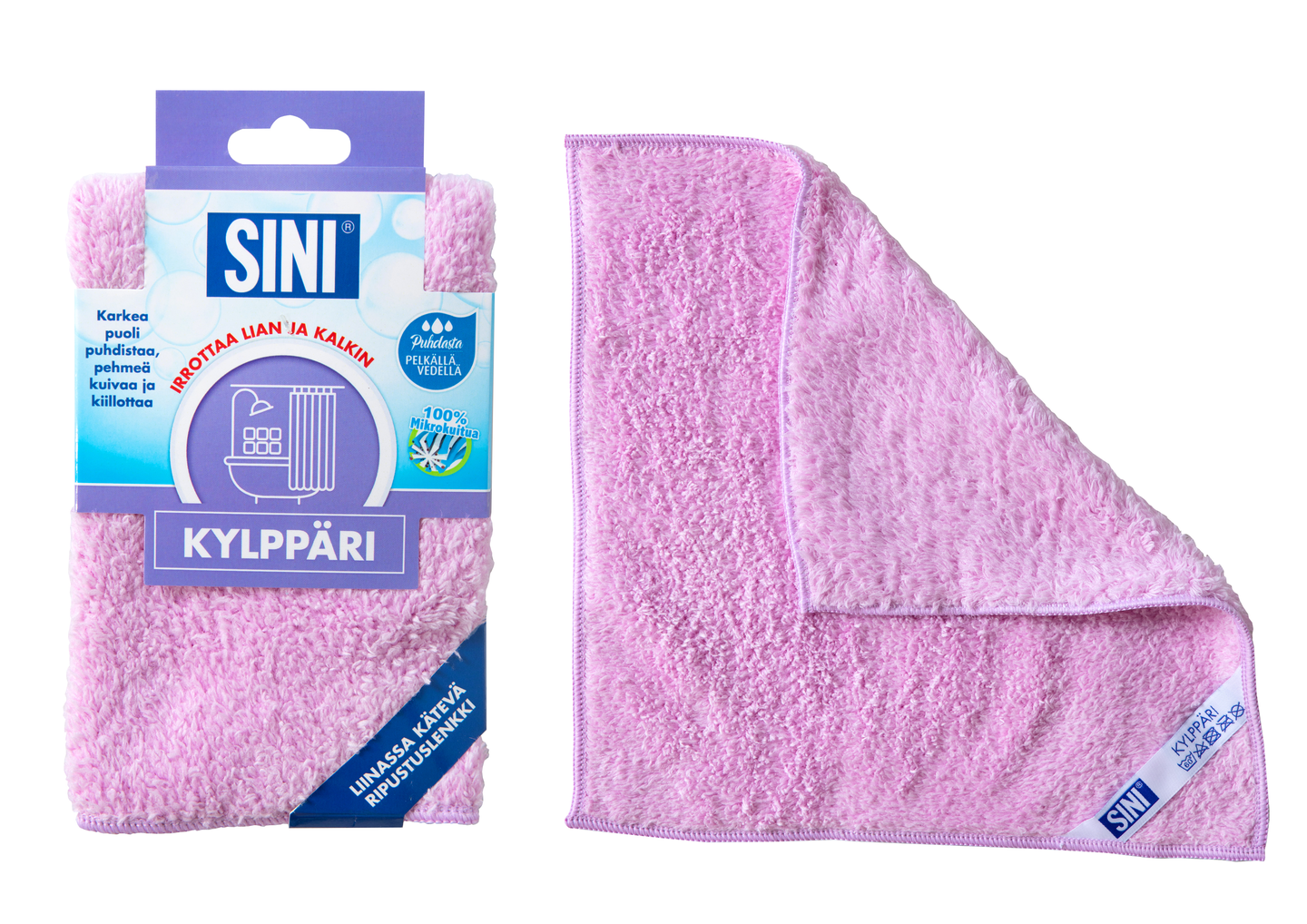 Sini kylppäriliina 30 x30 cm