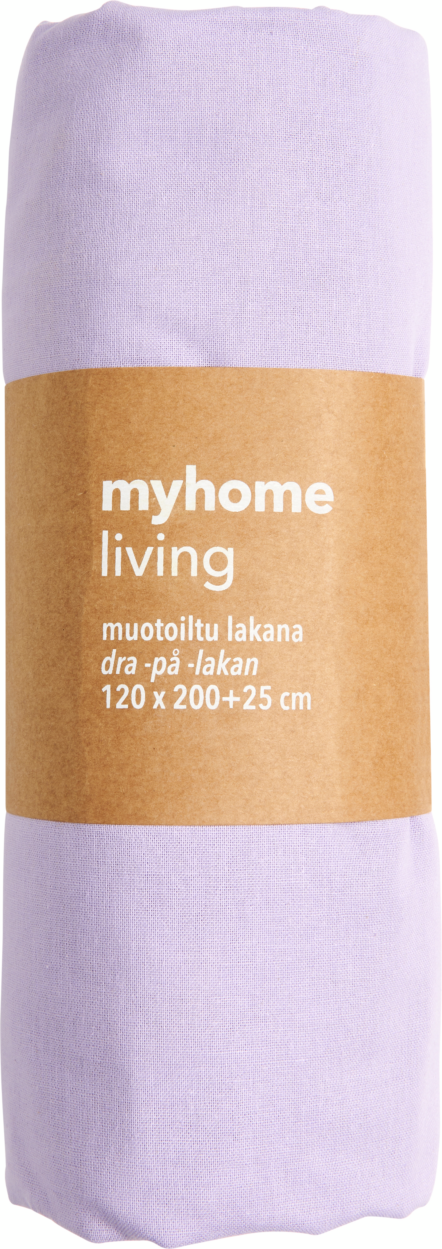 myhome muotoiltu lakana 120x200+25 laven