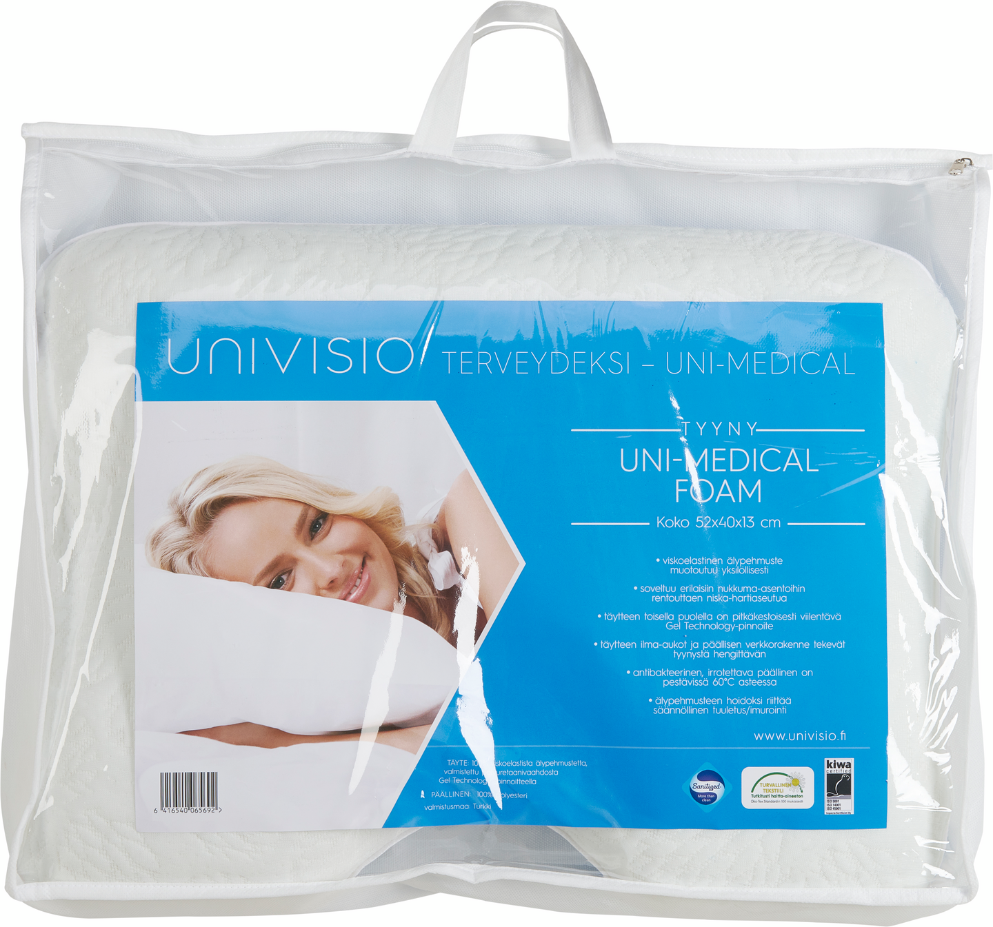 Uni-Medical Foam muotoiltu tyyny