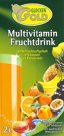 GlockenGold Multivitamin Fruchtdrink 2l