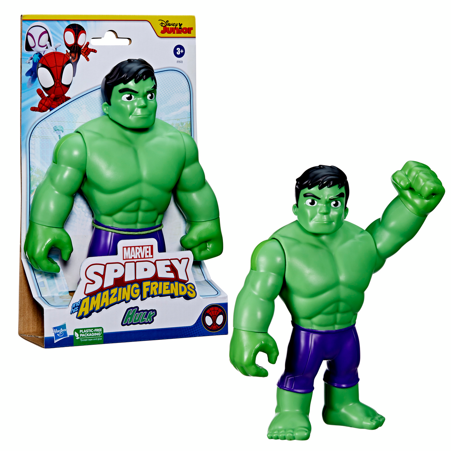 Marvel Spidey and His Amazing Friends Supersized Hulk - supersankarilelu
