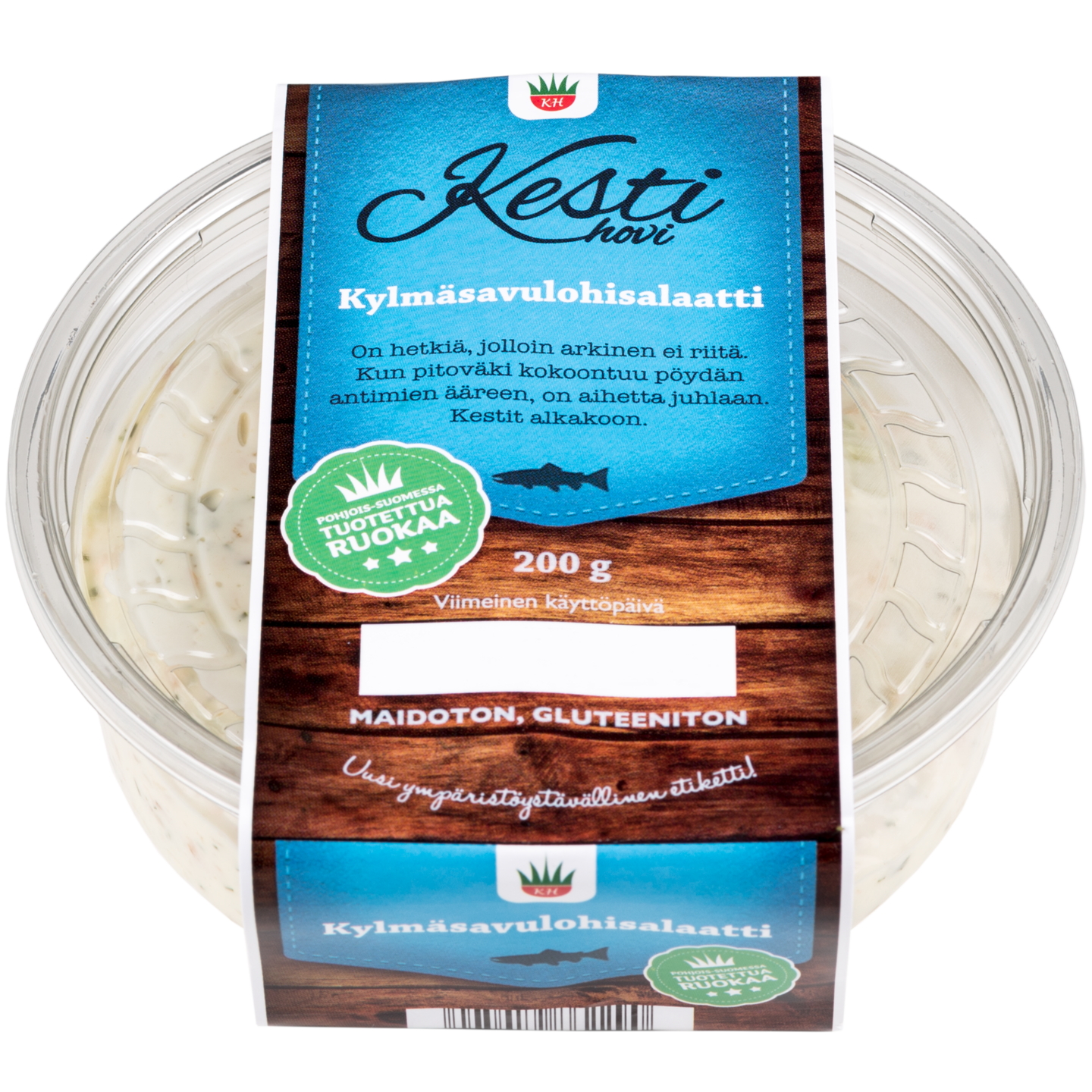 Kesti kylmäsavulohisalaatti 200g