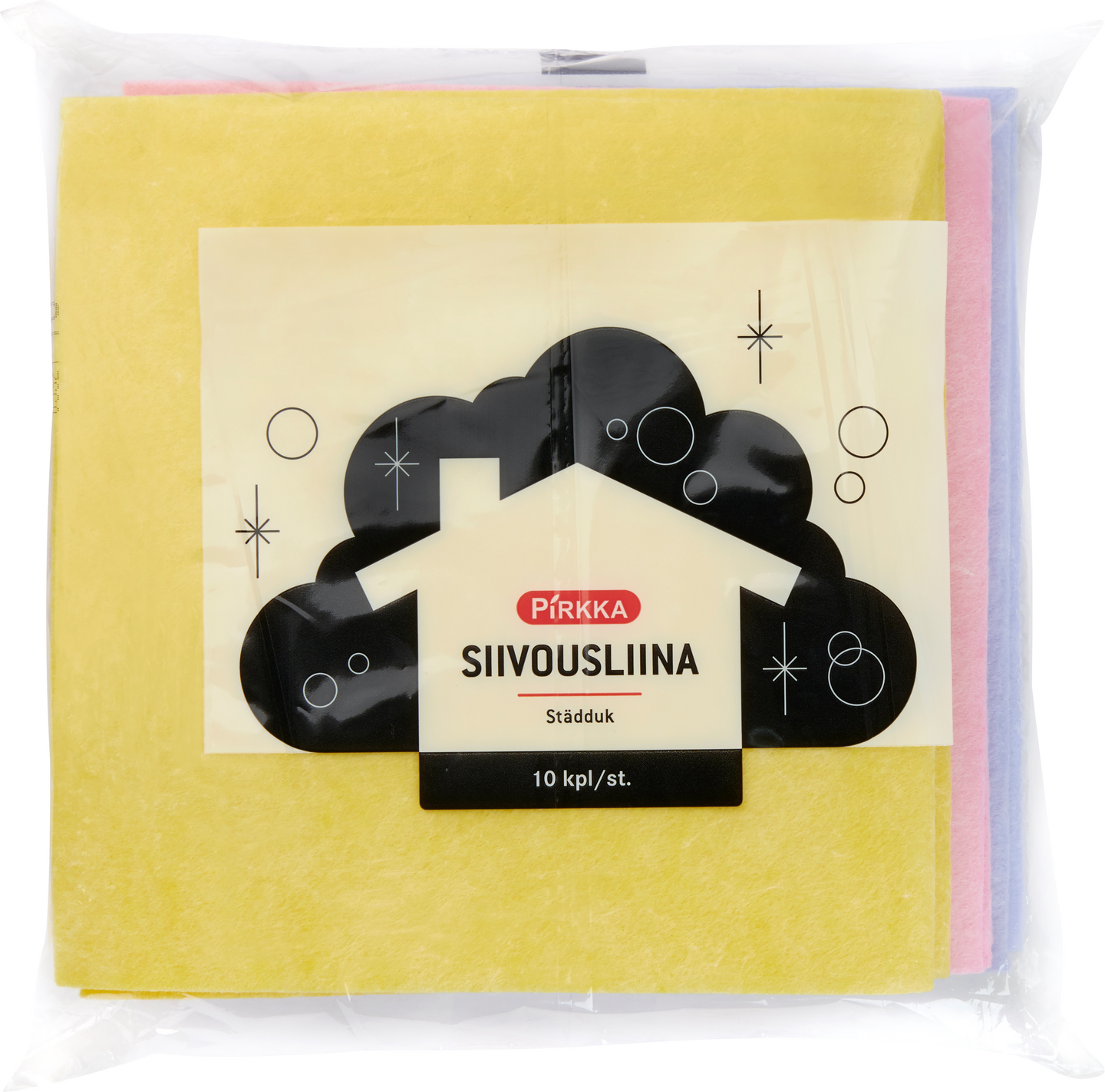 Pirkka siivousliina 10 kpl