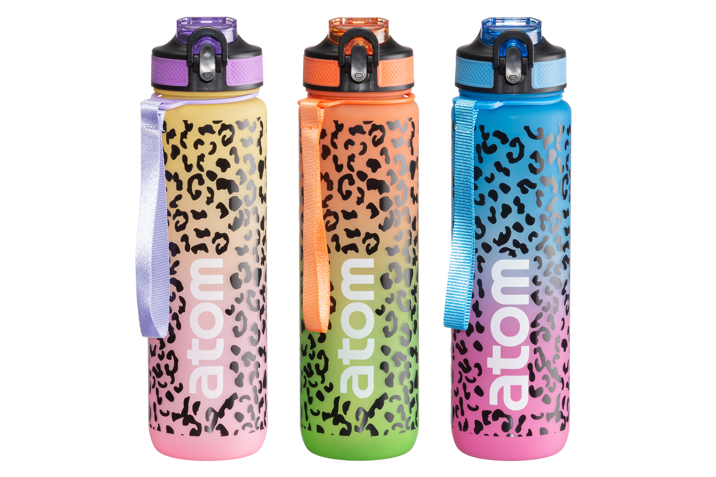 Atom juomapullo leopardi 900ml