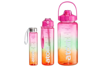 Atom motivaatiojuomapullo 3-in-1