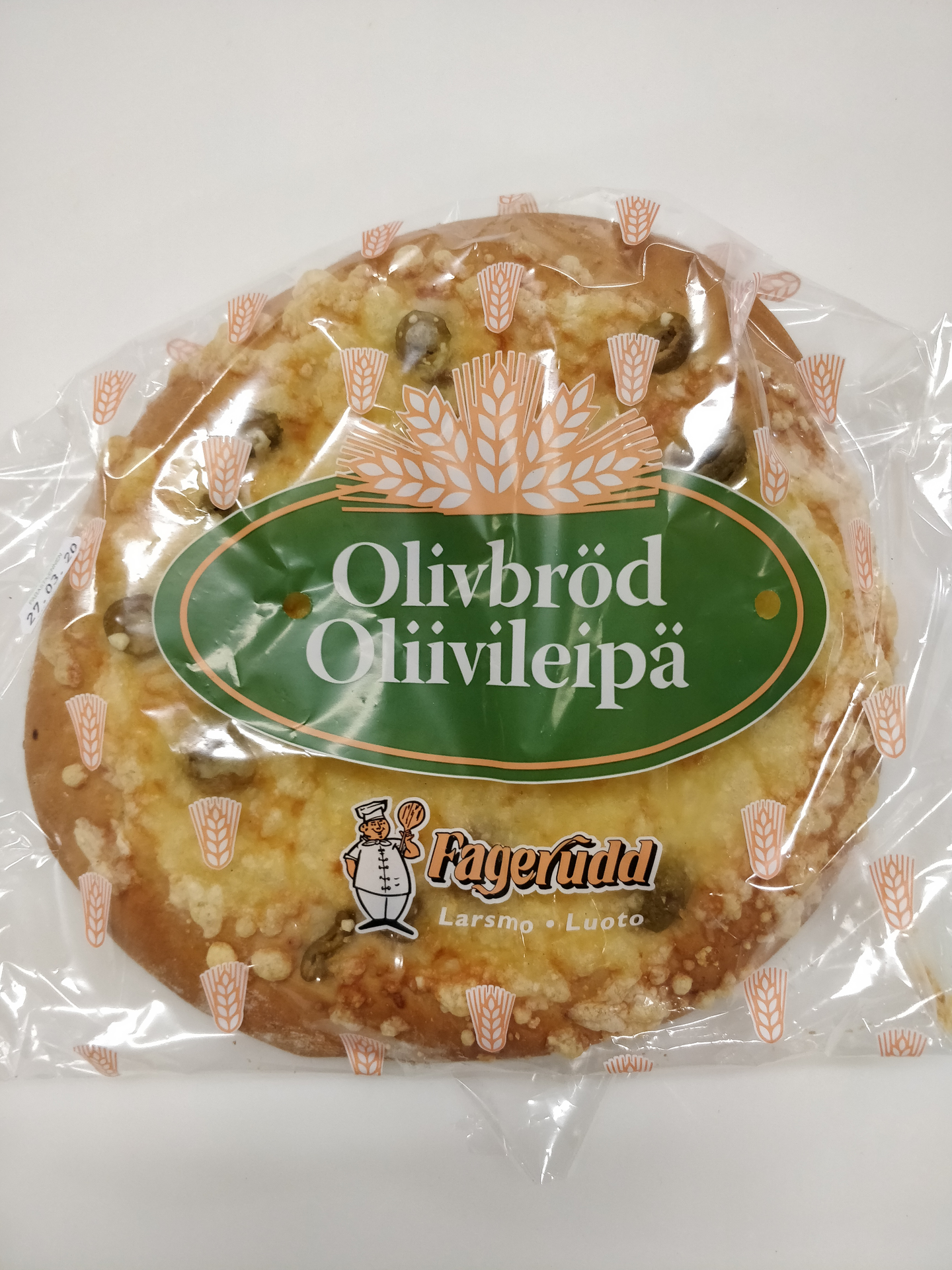 Fagerudd Oliivileipä 220g