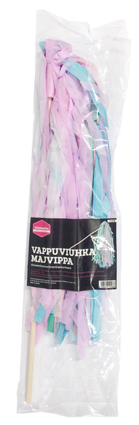 Vappuviuhka pastelli, 1 viuhka/pkt