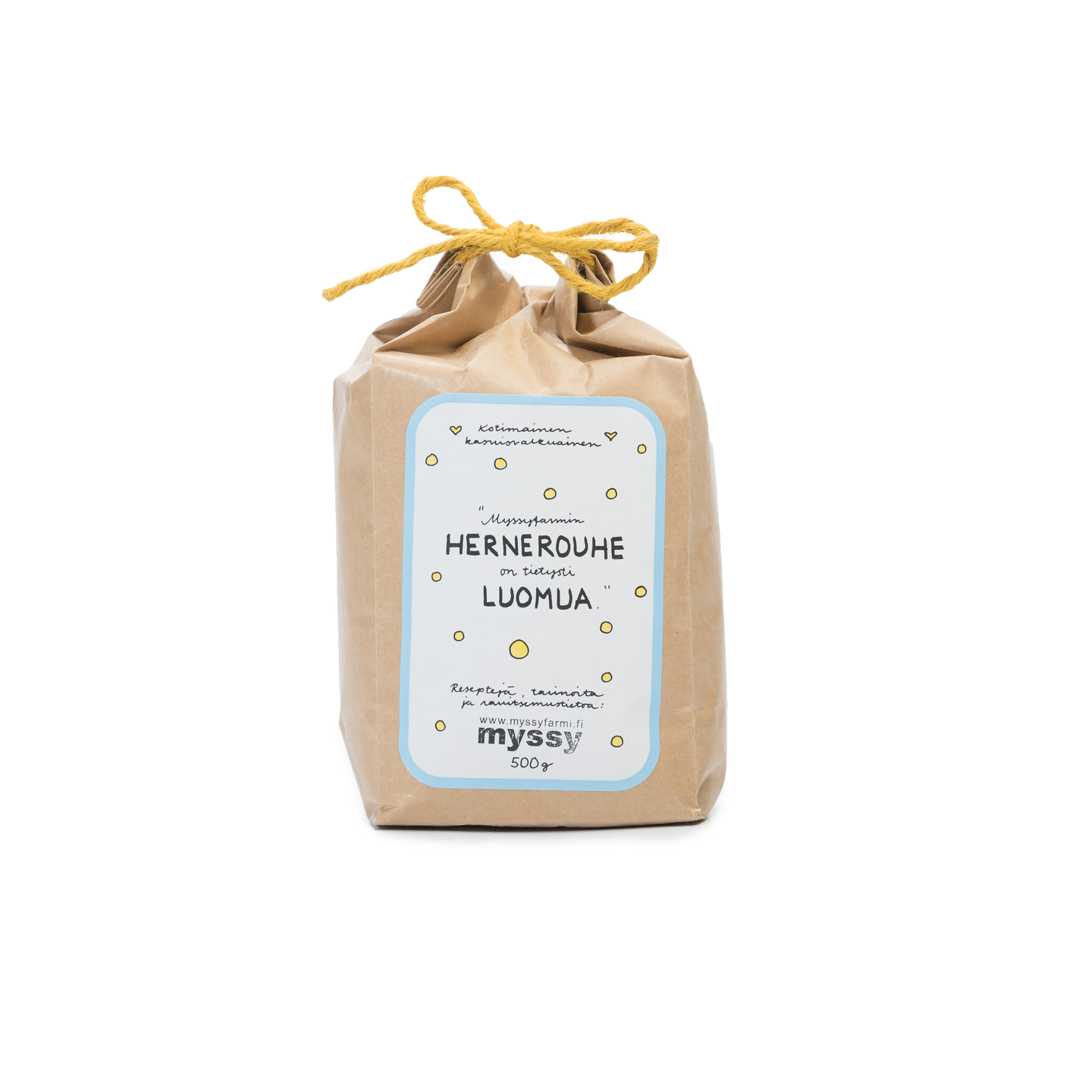 Myssyfarmin Luomu hernerouhe 500g