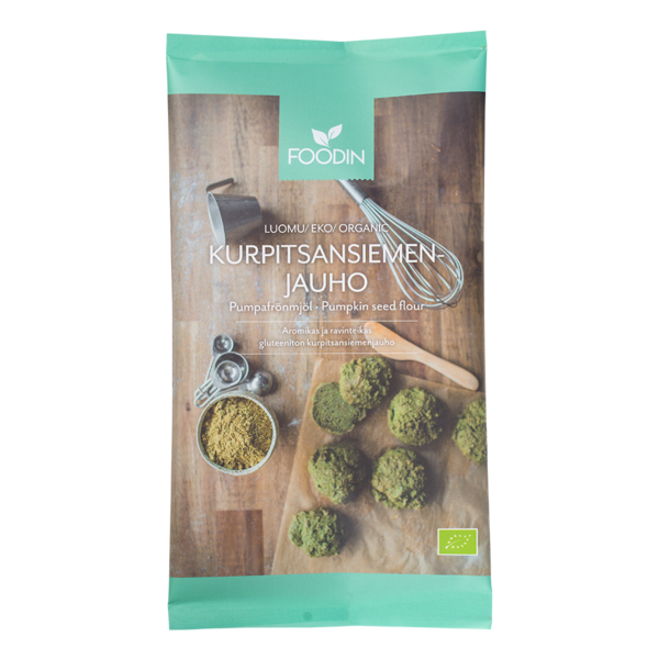 Foodin Kurpitsansiemenjauho 400g luomu