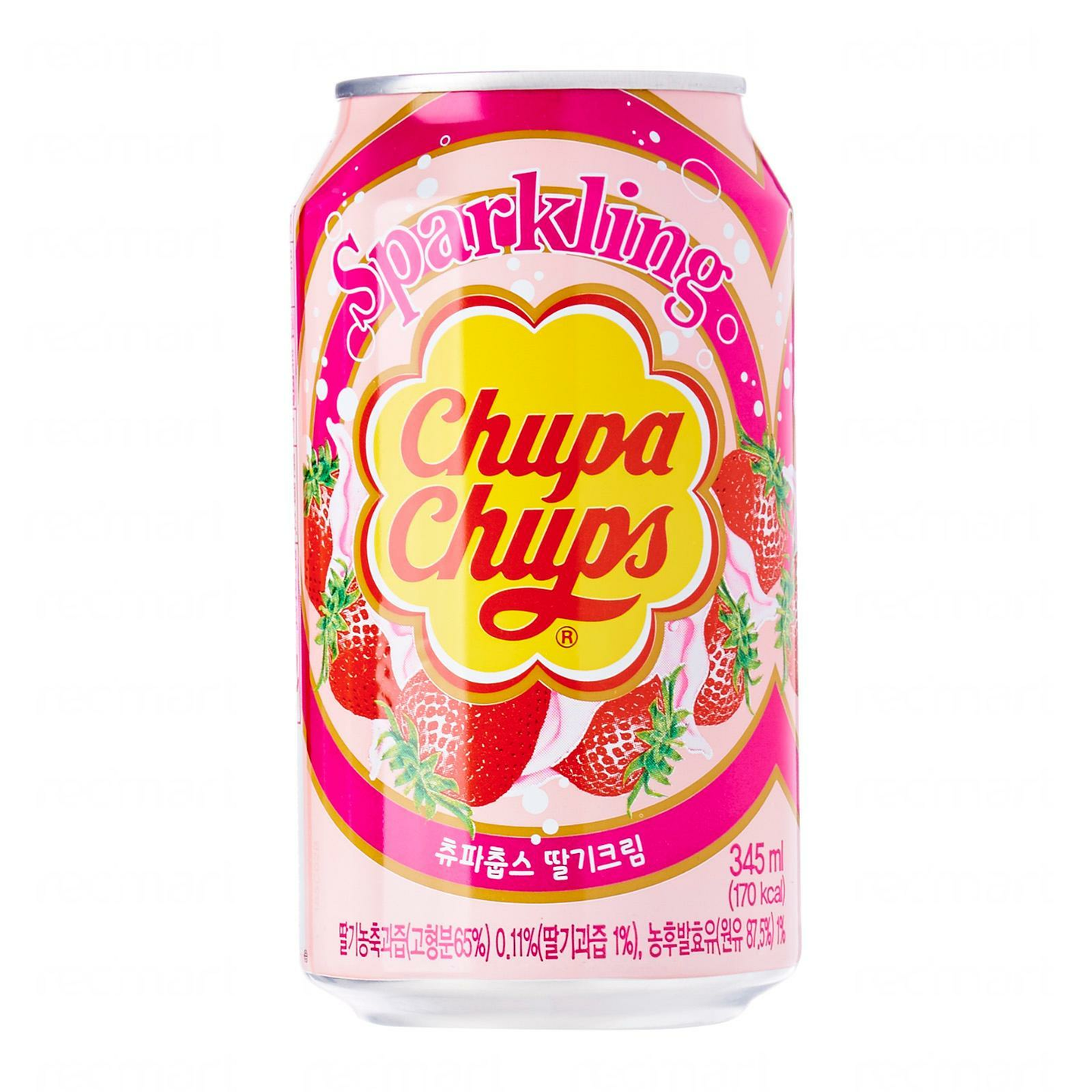 Chupa Chups Strawberry Cream virvoitusjuoma 0,345l