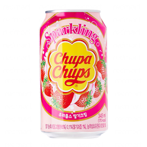 Chupa Chups Strawberry Cream virvoitusjuoma 0,345l