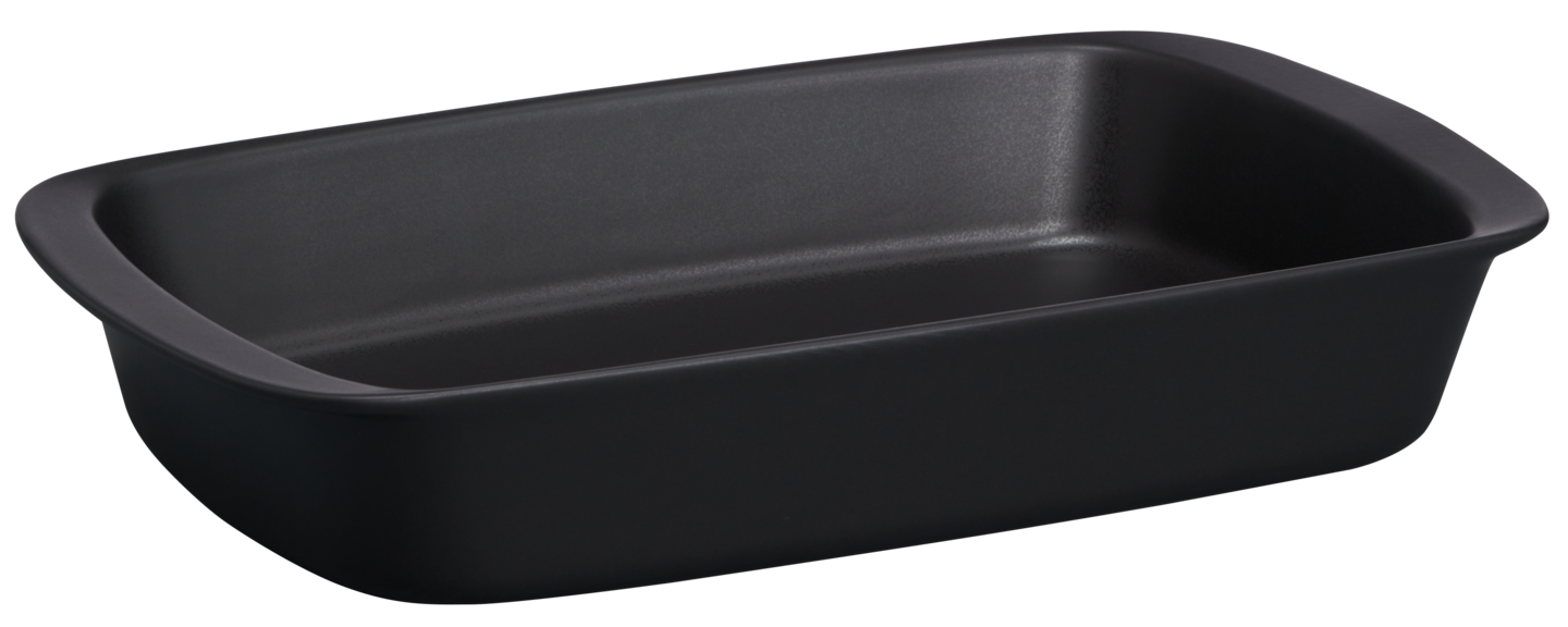 myhome keraaminen vuoka 40x24x7cm musta