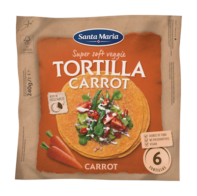 Santa Maria 240g Tex Mex Tortilla Carrot Medium