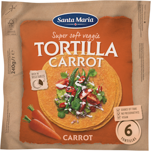 Santa Maria 240g Tex Mex Tortilla Carrot Medium