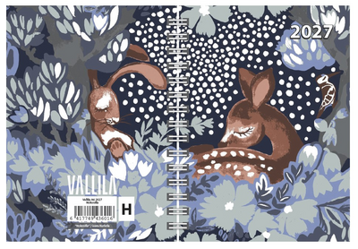 Vallila vuosikalenteri 2027 A6 Nokosilla