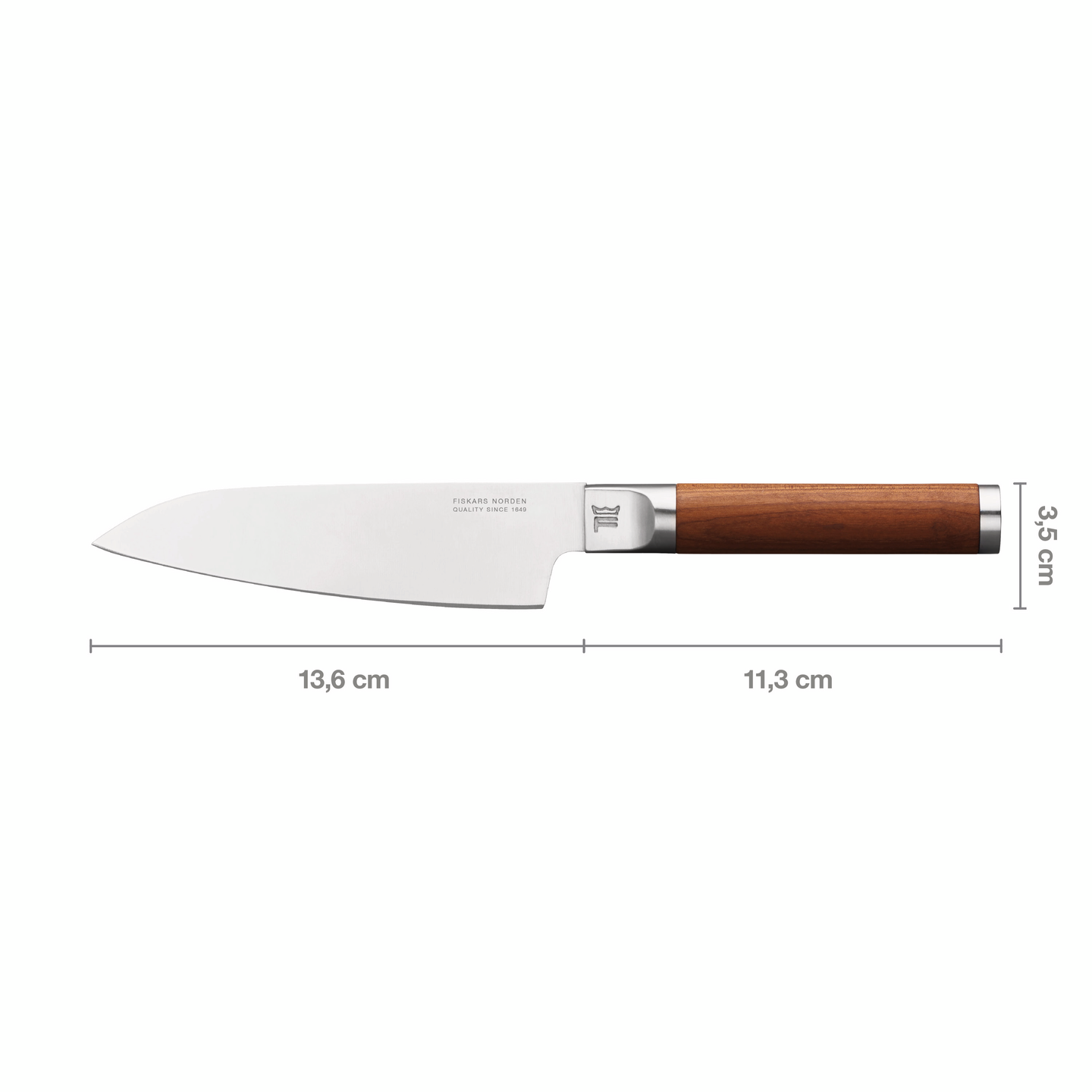 Fiskars Norden pieni kokinveitsi 12cm