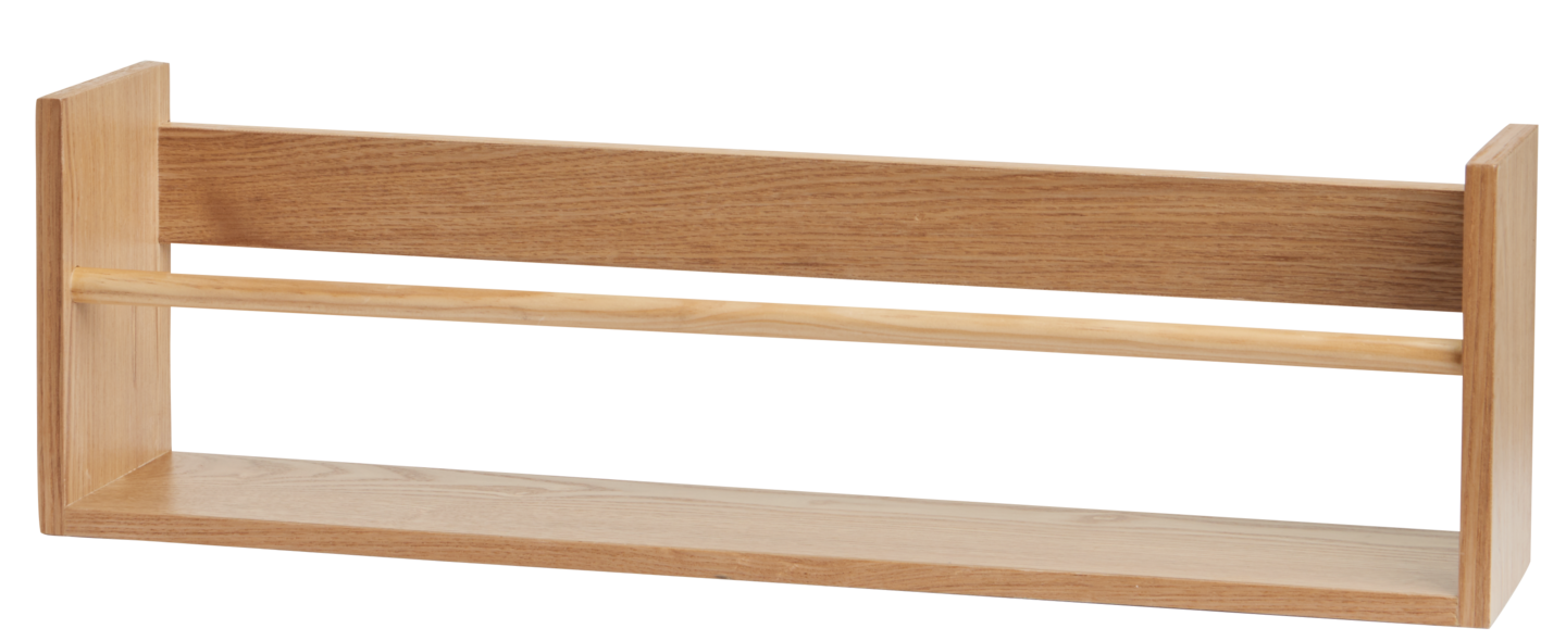 myhome lehtihylly 60 x 12 x 18 cm natural