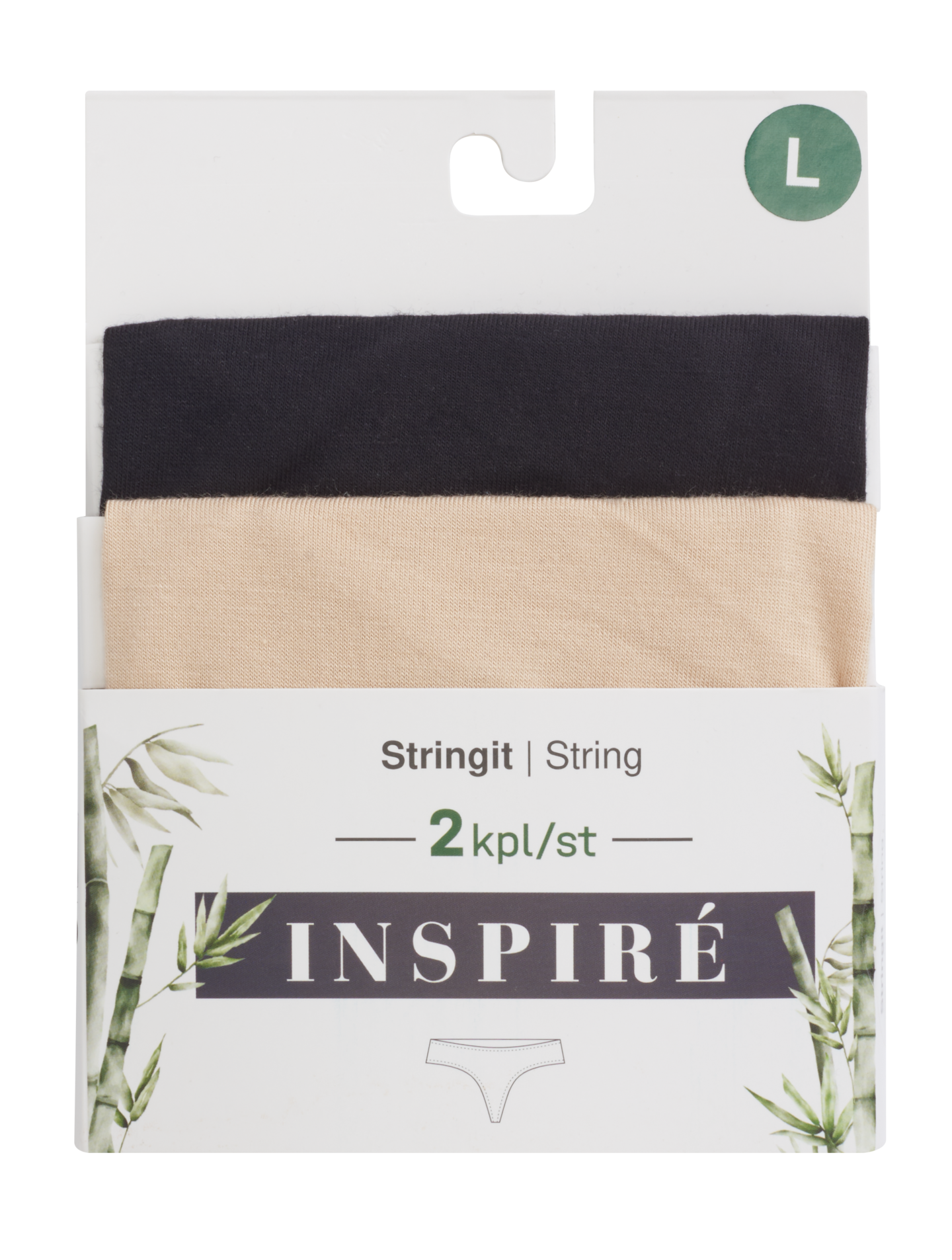 Inspire Bambu naisten string alushousut 2kpl/pkt