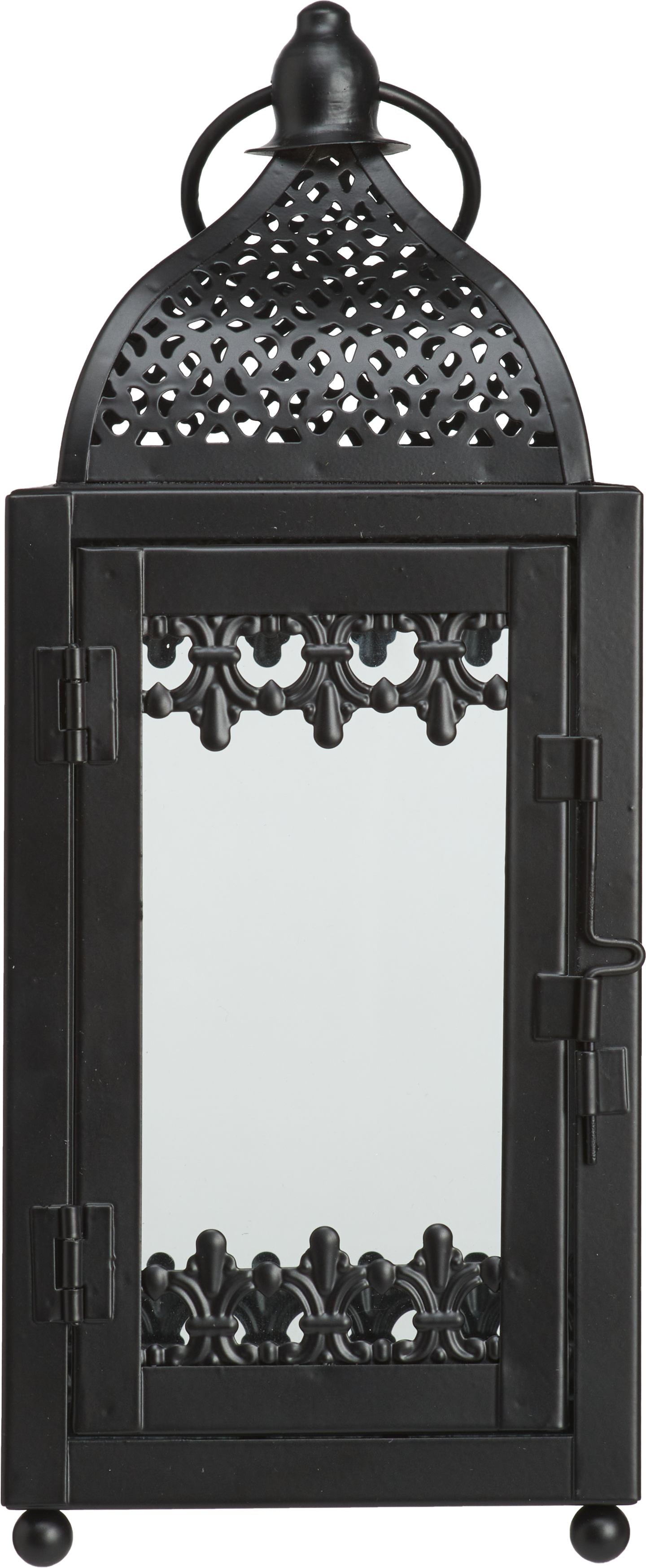 myhome Pitsikatto lyhty 30 cm musta