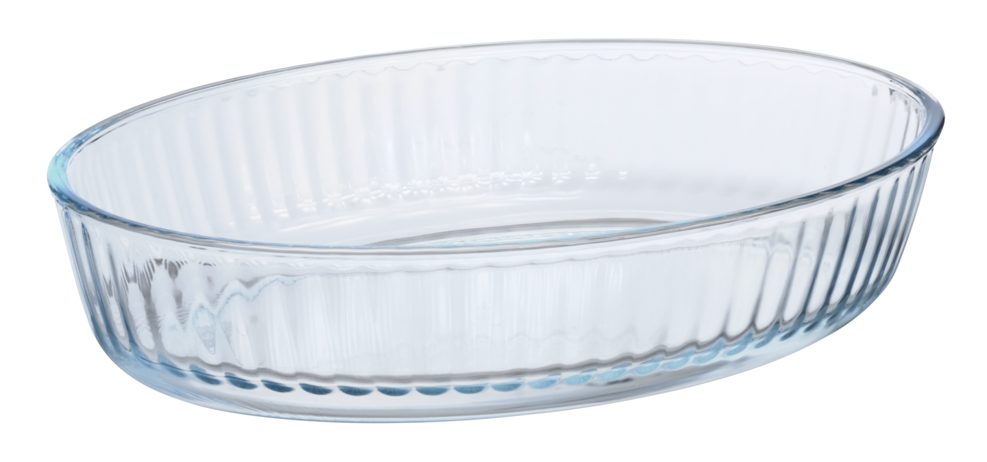 myhome uunivuoka ovaali 30 x 21 x 6 cm/2,4 l lasia