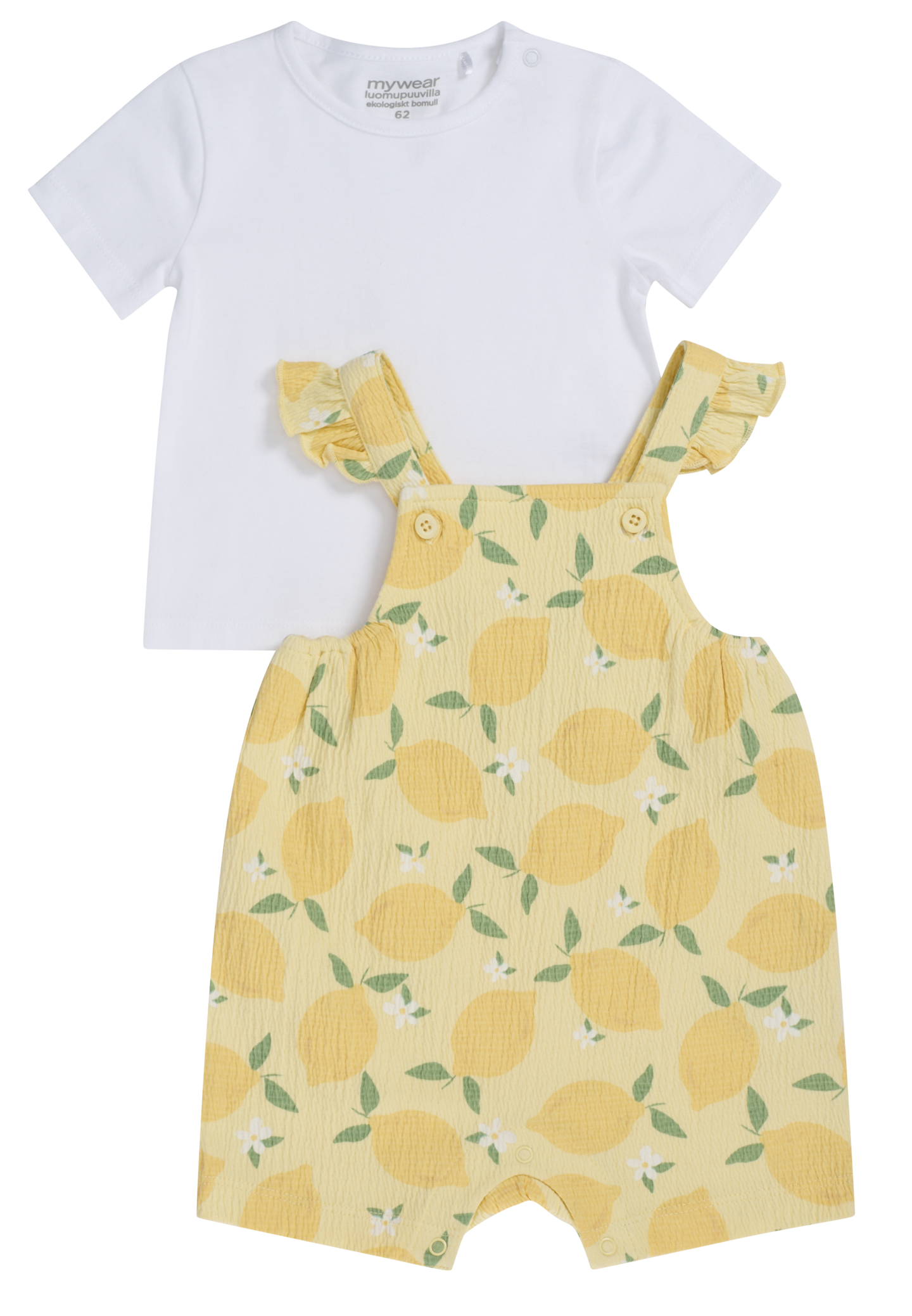 mywear Mimmi haalarisetti keltainen