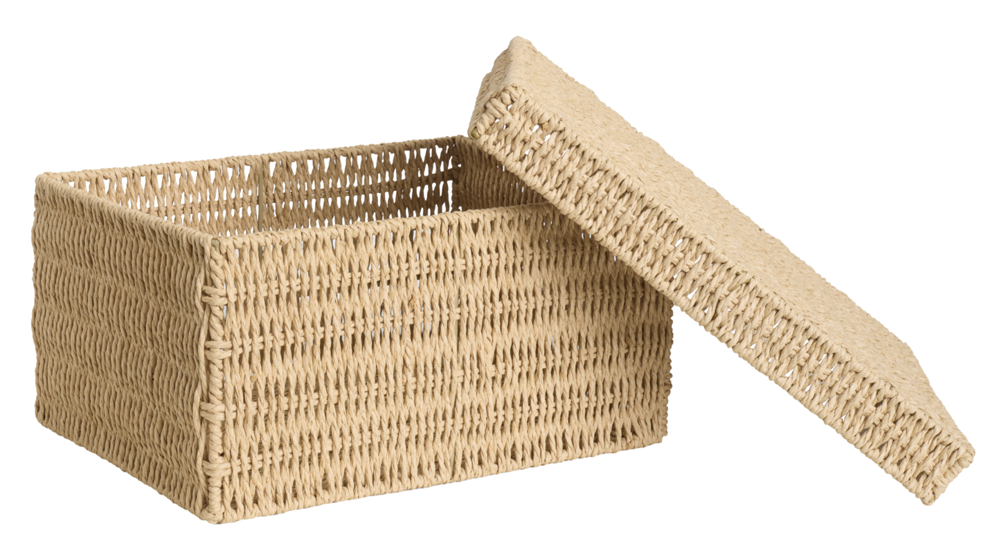 myhome Ranta paperinarukori kannella 38 x 28 x 18 cm